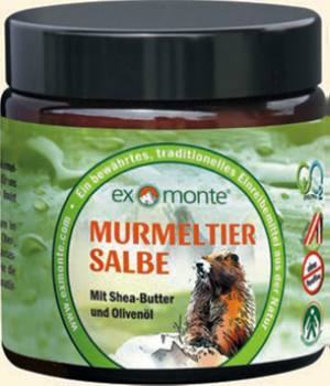 Exmonte Murmeltiersalbe 100ml 30 + 3 Stk. GRATIS